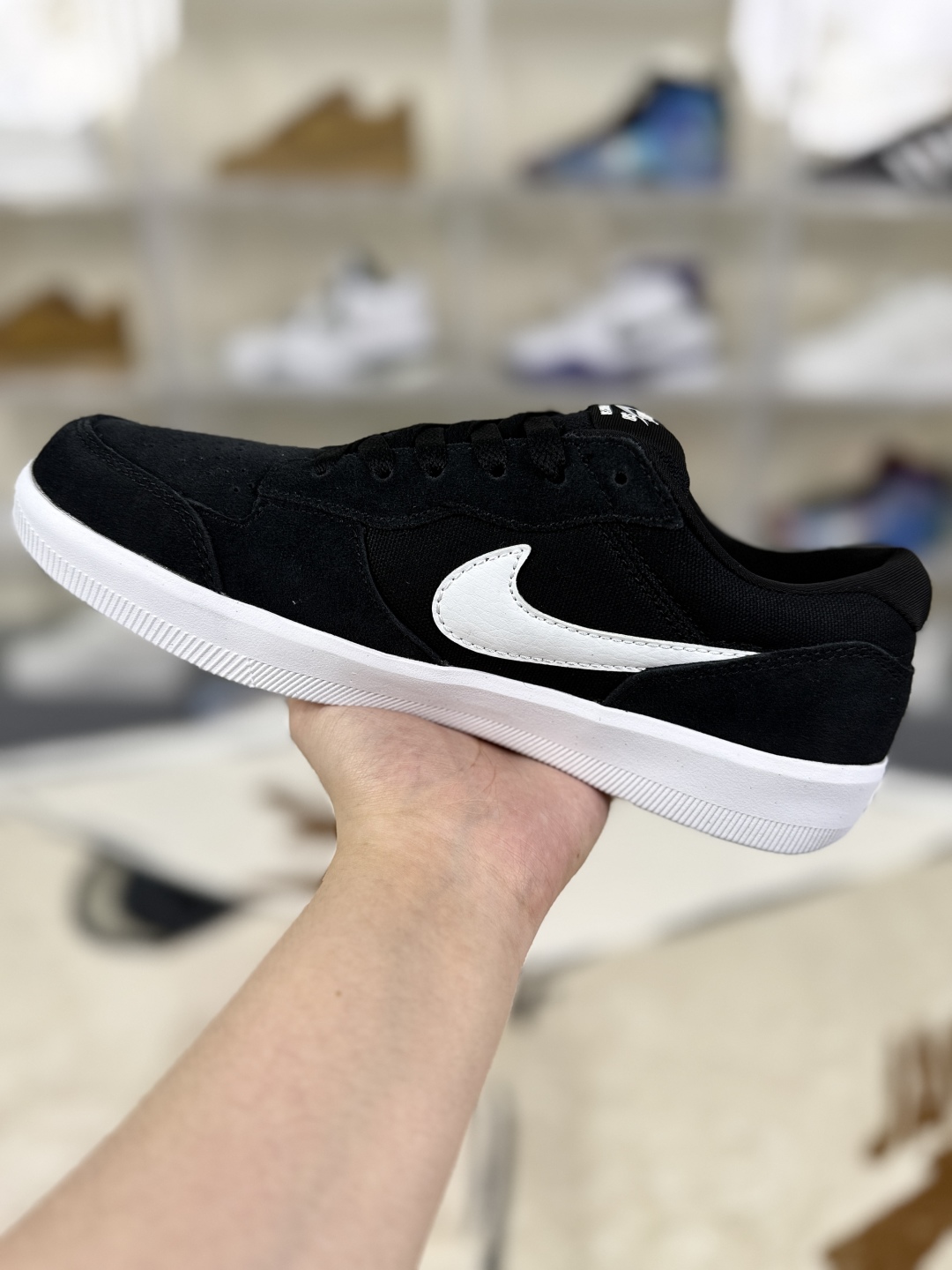 Nike SB Force 58 Black & White Low-Top Skateboarding Shoes - CZ2959-001 3 cmp i1753987158086 1015 0 1