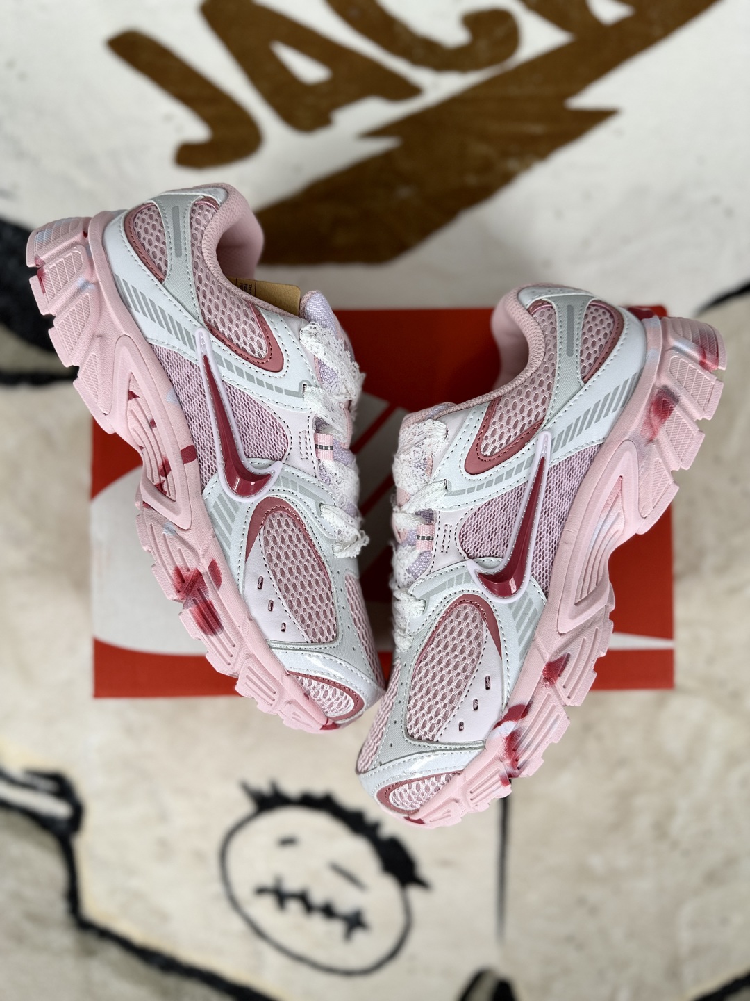 Nike V5 RNR BV Low-Top Running Shoes - Pink, Comfortable & Stylish 5 cmp i1754157527163 8016 0 6