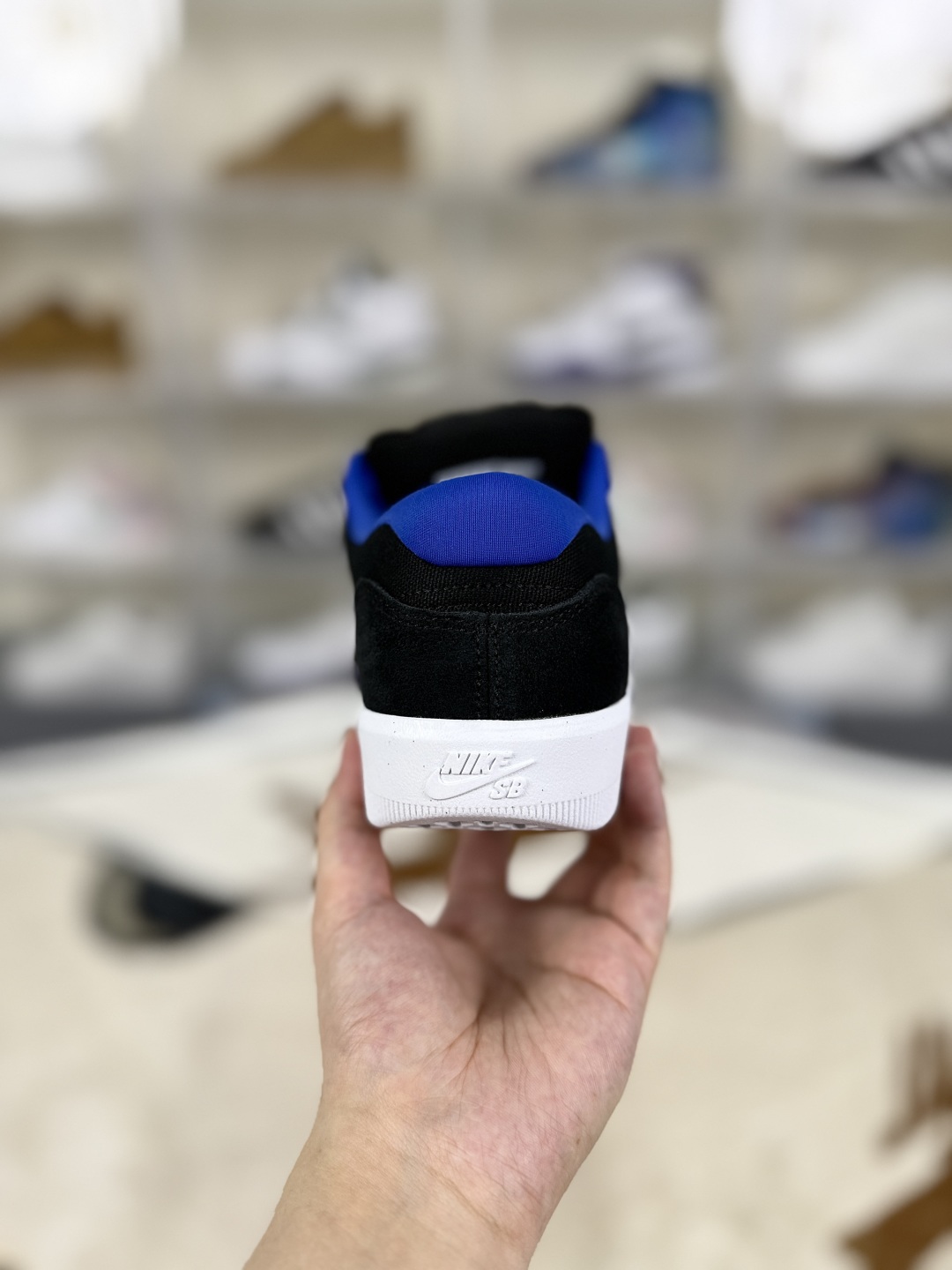 Nike SB Force 58 Black White Blue Suede Low-Top Skateboarding Shoes 4 cmp i1754157601037 8592 0 2