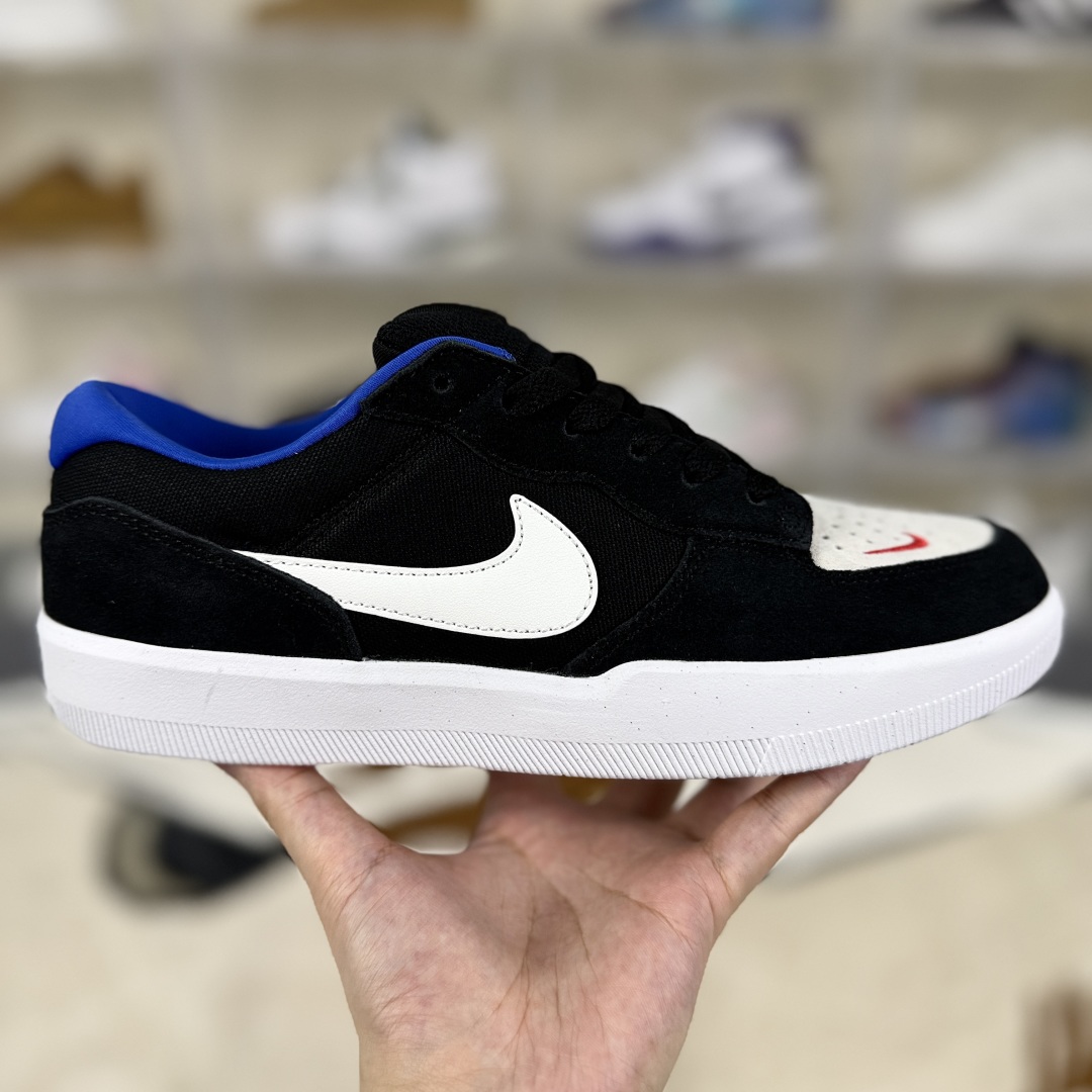 Nike SB Force 58 Black White Blue Suede Low-Top Skateboarding Shoes 8 cmp i1754157601041 2231 0 5