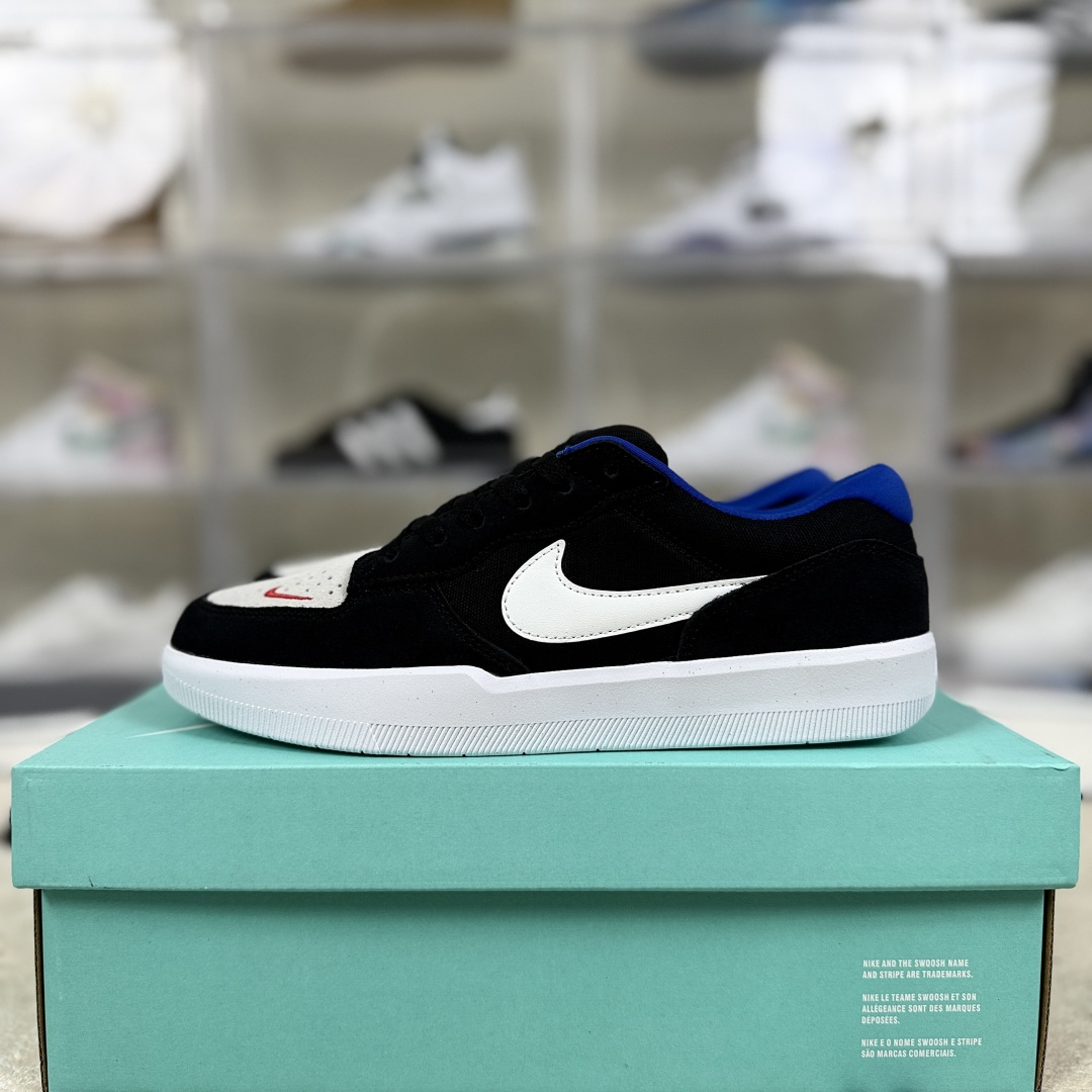 Nike SB Force 58 Black White Blue Suede Low-Top Skateboarding Shoes 10 cmp i1754157669689 8795 0 8