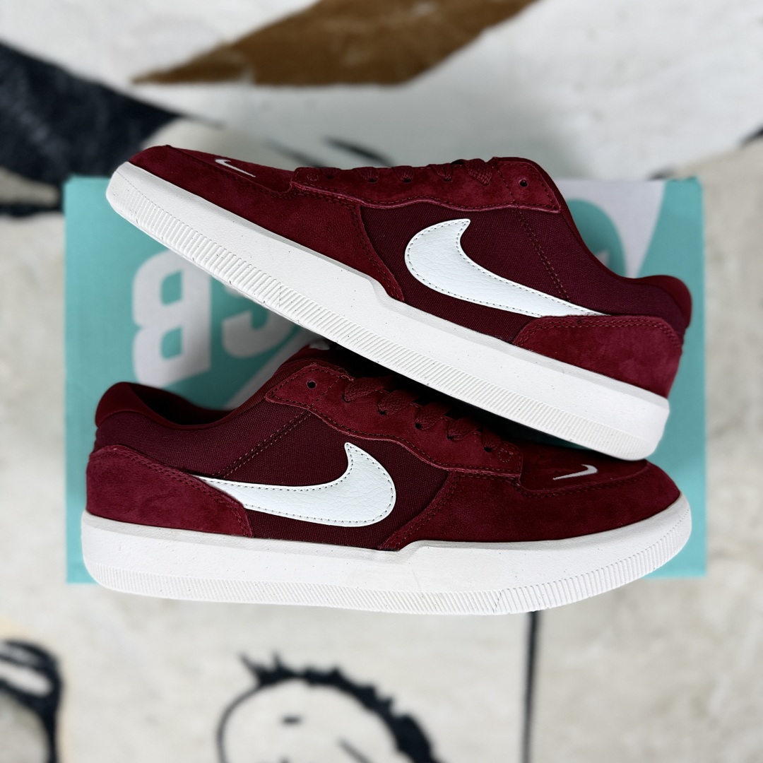 Nike SB Force 58 Burgundy Suede Skateboarding Shoes - CZ2959-601 9 cmp i1754237245974 2785 0 7