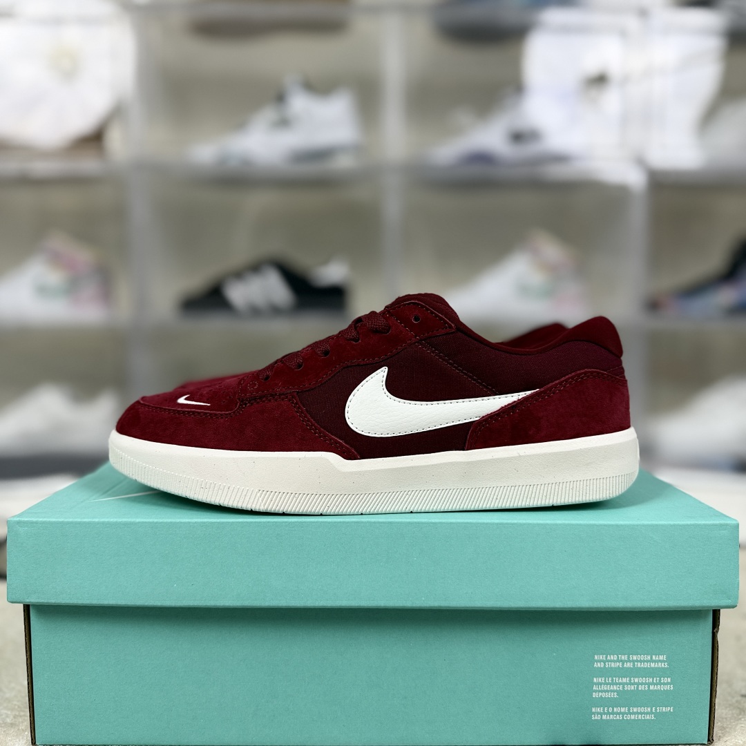 Nike SB Force 58 Burgundy Suede Skateboarding Shoes - CZ2959-601 10 cmp i1754237245986 7781 0 8