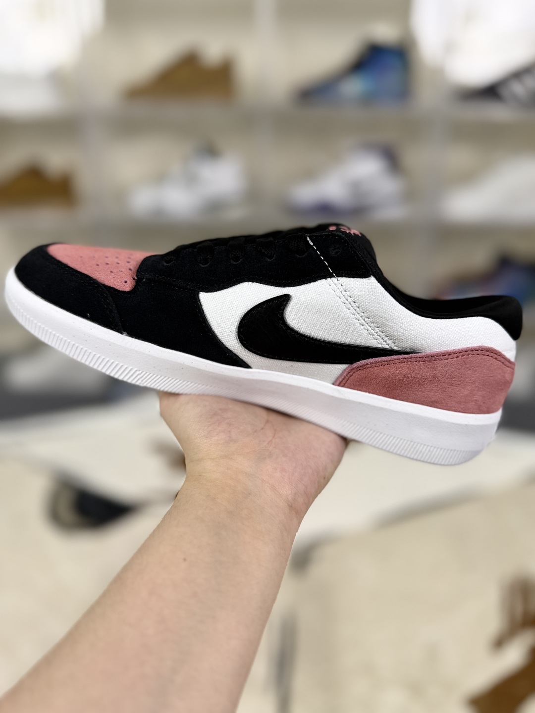 Nike SB Force 58 Black/White/Pink Skateboarding Shoes CZ2959-600 2 cmp i1754340119180 3981 0 1