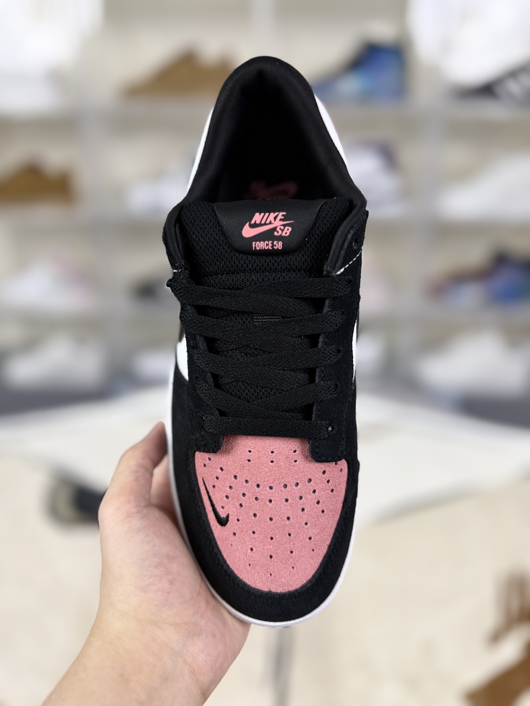 Nike SB Force 58 Black/White/Pink Skateboarding Shoes CZ2959-600 4 cmp i1754344978756 5384 0 3