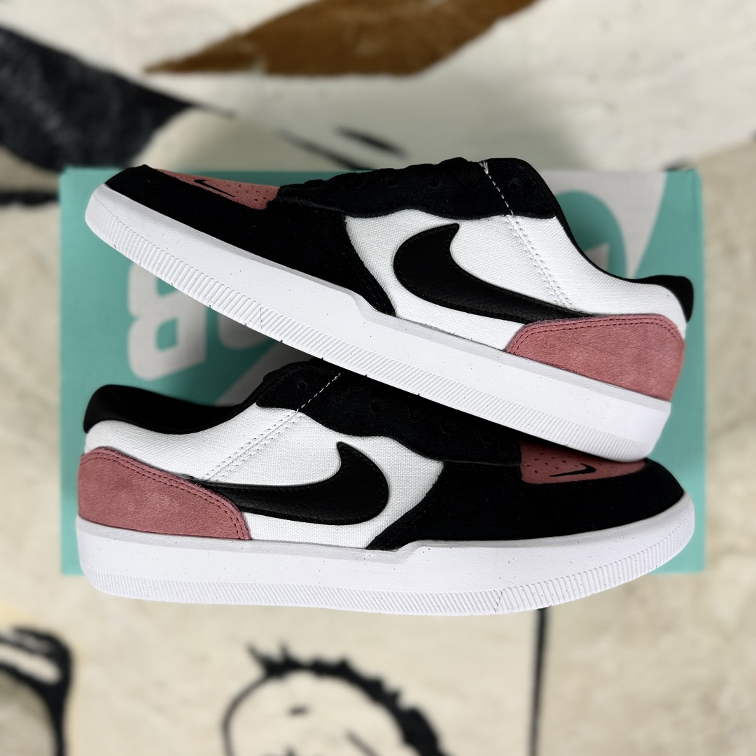 Nike SB Force 58 Black/White/Pink Skateboarding Shoes CZ2959-600 8 cmp i1754344983499 2526 0 7