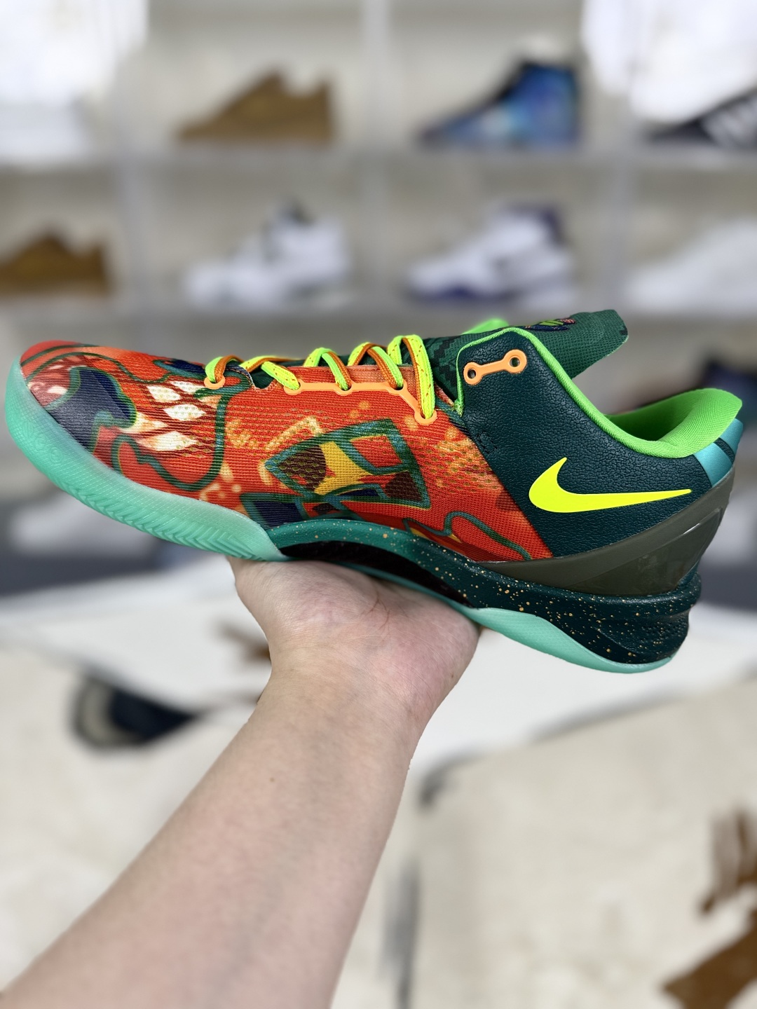 Nike Kobe 8 Protro "What The Kobe" Basketball Shoes - Orange/Blue 2 cmp i1754412383937 3502 0 1