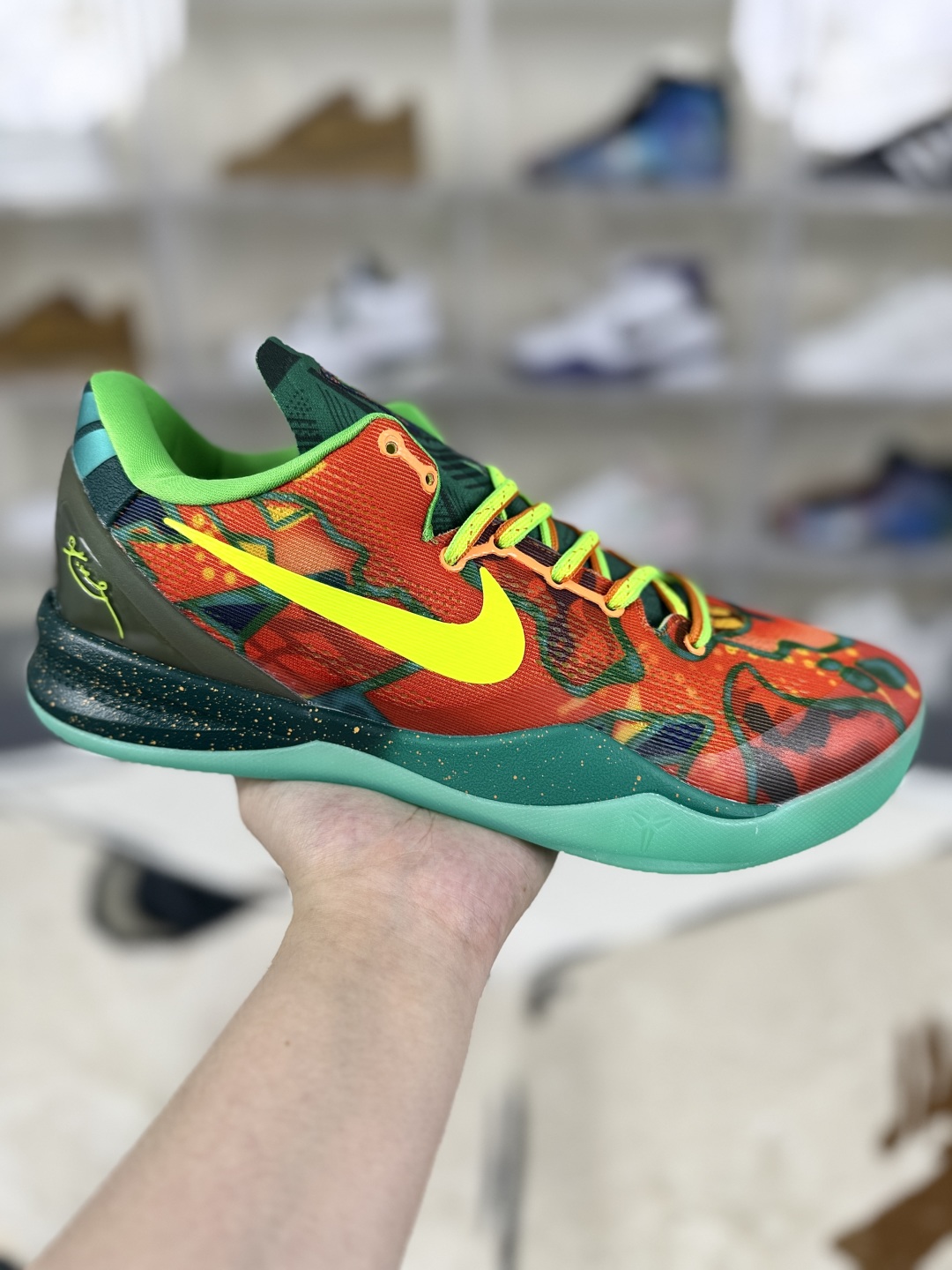 Nike Kobe 8 Protro "What The Kobe" Basketball Shoes - Orange/Blue 1 cmp i1754412386543 800 0 0