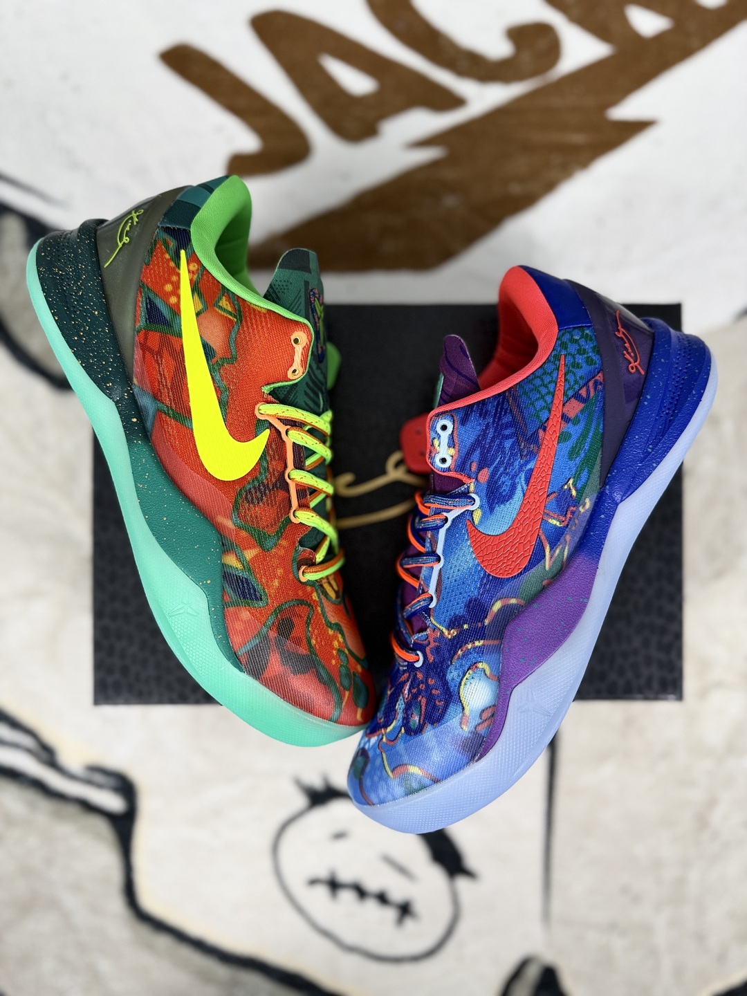 Nike Kobe 8 Protro "What The Kobe" Basketball Shoes - Orange/Blue 5 cmp i1754412473553 3898 0 6