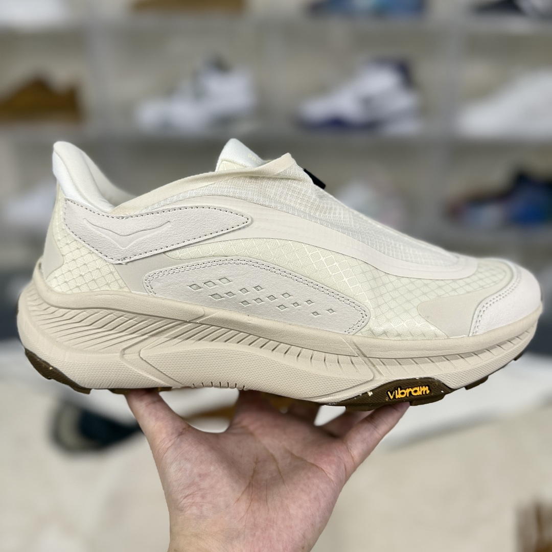 Hoka One One Project Transport Beige Low-Top Sneakers - Unisex Comfort Shoes 7 cmp i1754507818444 5507 0 5