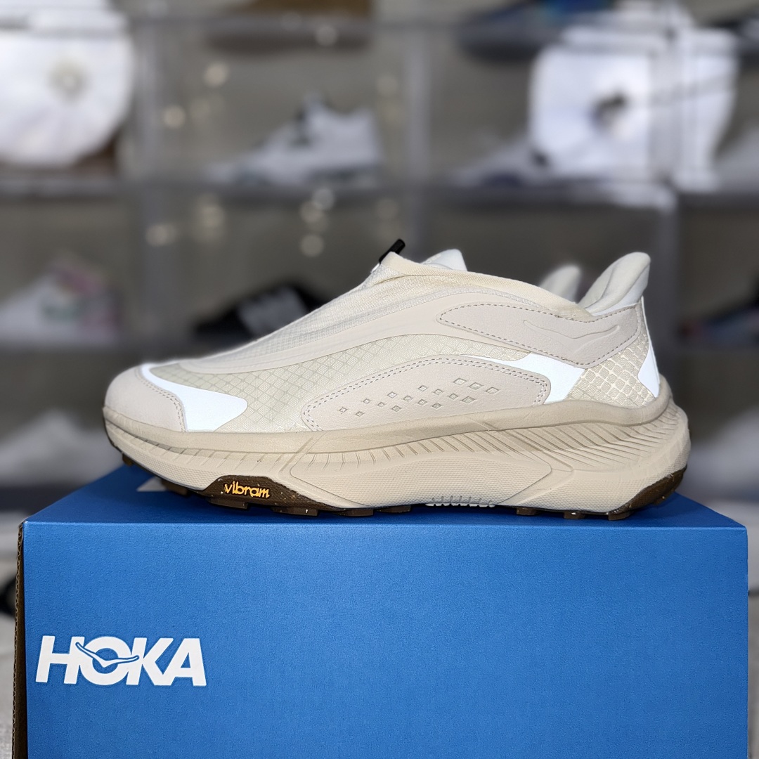 Hoka One One Project Transport Beige Low-Top Sneakers - Unisex Comfort Shoes 12 cmp i1754507827096 6137 0 11