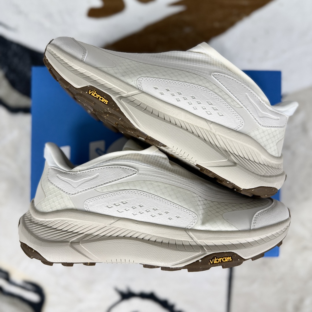 Hoka One One Project Transport Beige Low-Top Sneakers - Unisex Comfort Shoes 8 cmp i1754507828557 6144 0 7