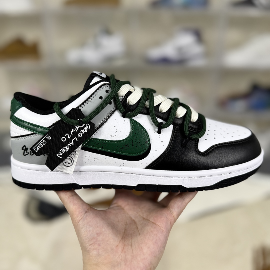 Nike Dunk Low 'Celtics' Green & Black Leather Sneakers - DD1391-100 8 cmp i1754507967399 1022 0 5