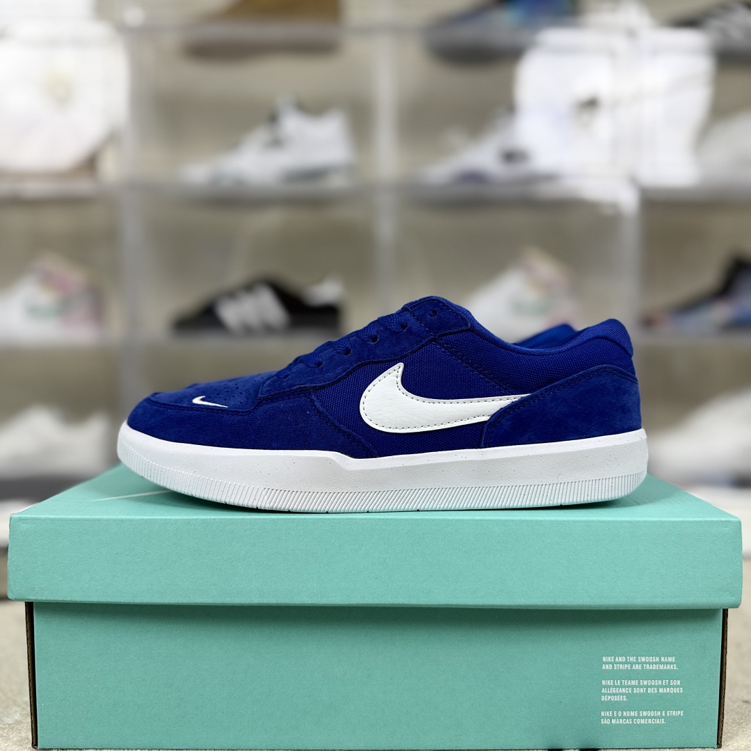 Nike SB Force 58 Blue/White Suede Skate Shoes - Durable, Flexible, and Comfortable 9 cmp i1754508085905 4945 0 8