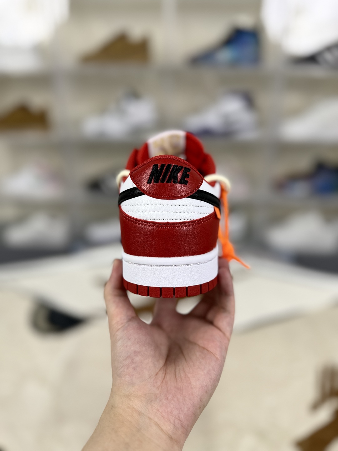 Nike Dunk Low Off-White Lightning Bolt Red Sneakers - Size 39-46 4 cmp i1754508690672 2951 0 2