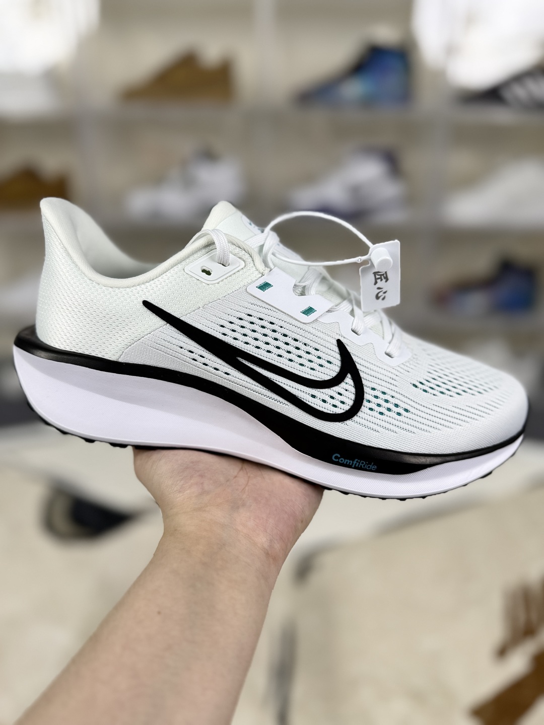 Nike Quest 6 White/Black Men's Running Shoes Comfortable Cushioning FD6033-105 2 cmp i1754610329959 9122 0 0