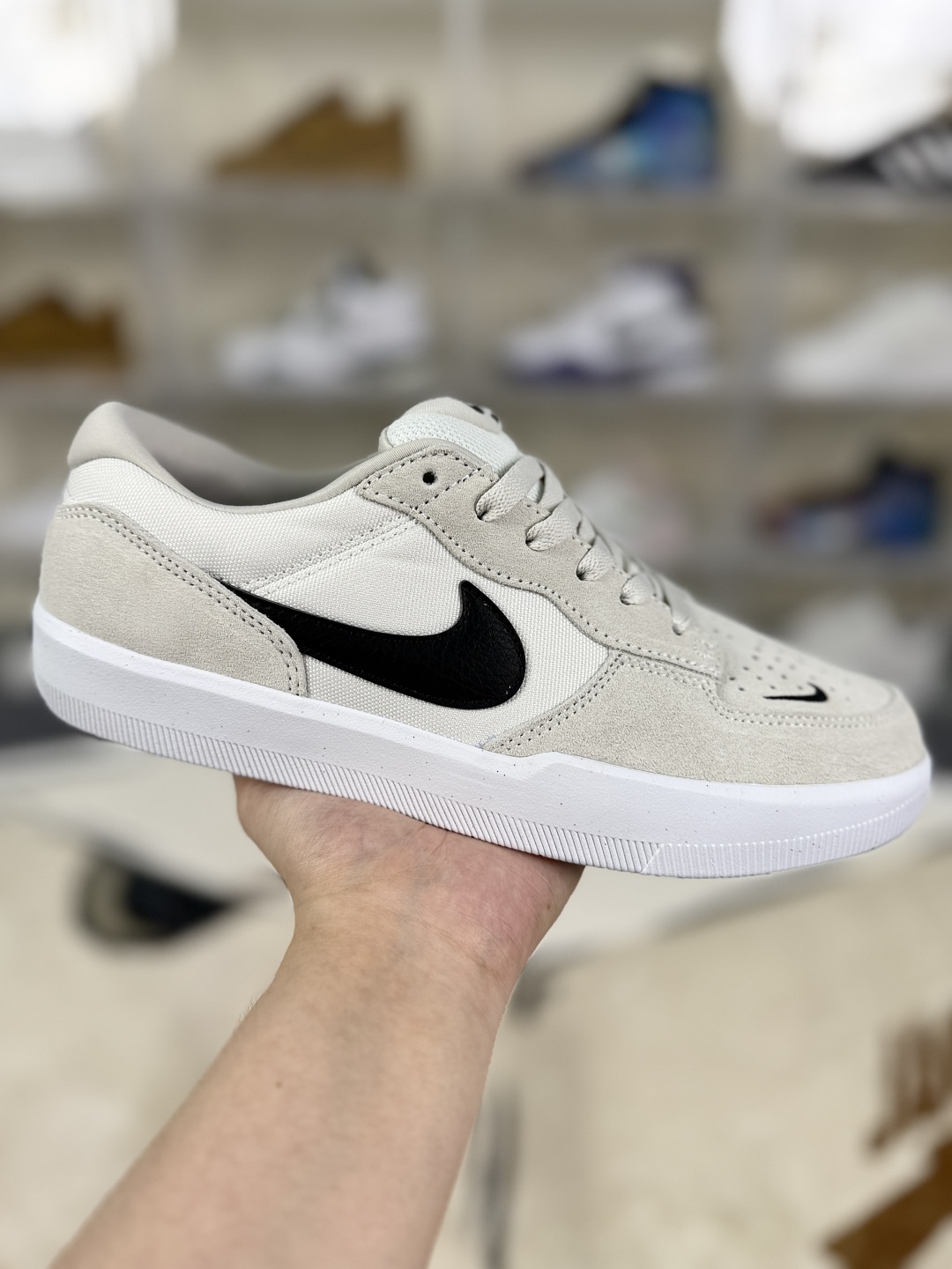Nike SB Force 58: Gray/Black, Suede & Canvas, Low-Top Skateboarding Shoes 2 cmp i1754610412423 8945 0 0