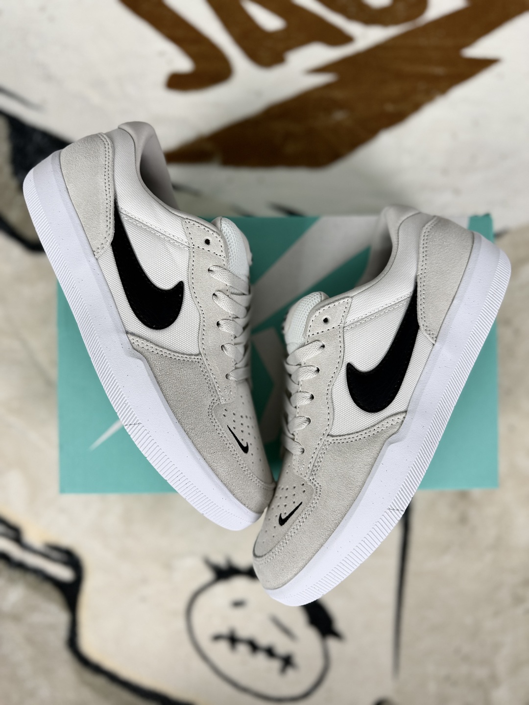 Nike SB Force 58: Gray/Black, Suede & Canvas, Low-Top Skateboarding Shoes 6 cmp i1754610474084 4541 0 6