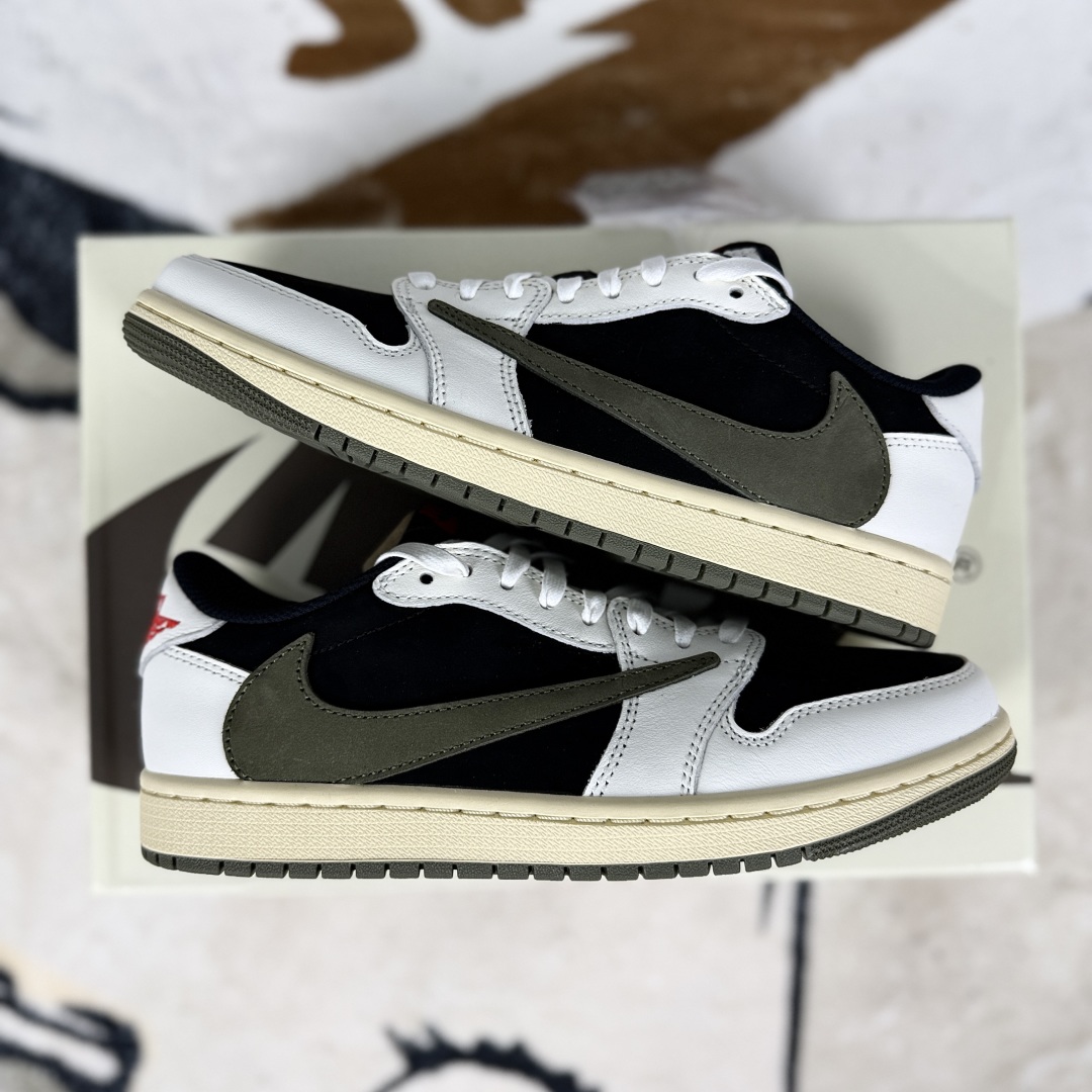 Travis Scott x Air Jordan 1 Low 'Medium Olive' Basketball Shoes 9 cmp i1754688356601 6792 0 7