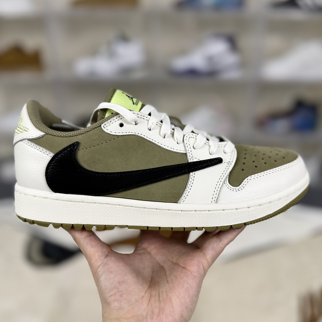 Travis Scott x Jordan Air Jordan 1 Low Golf Shoes - Brown/White 7 cmp i1754688545969 6508 0 5