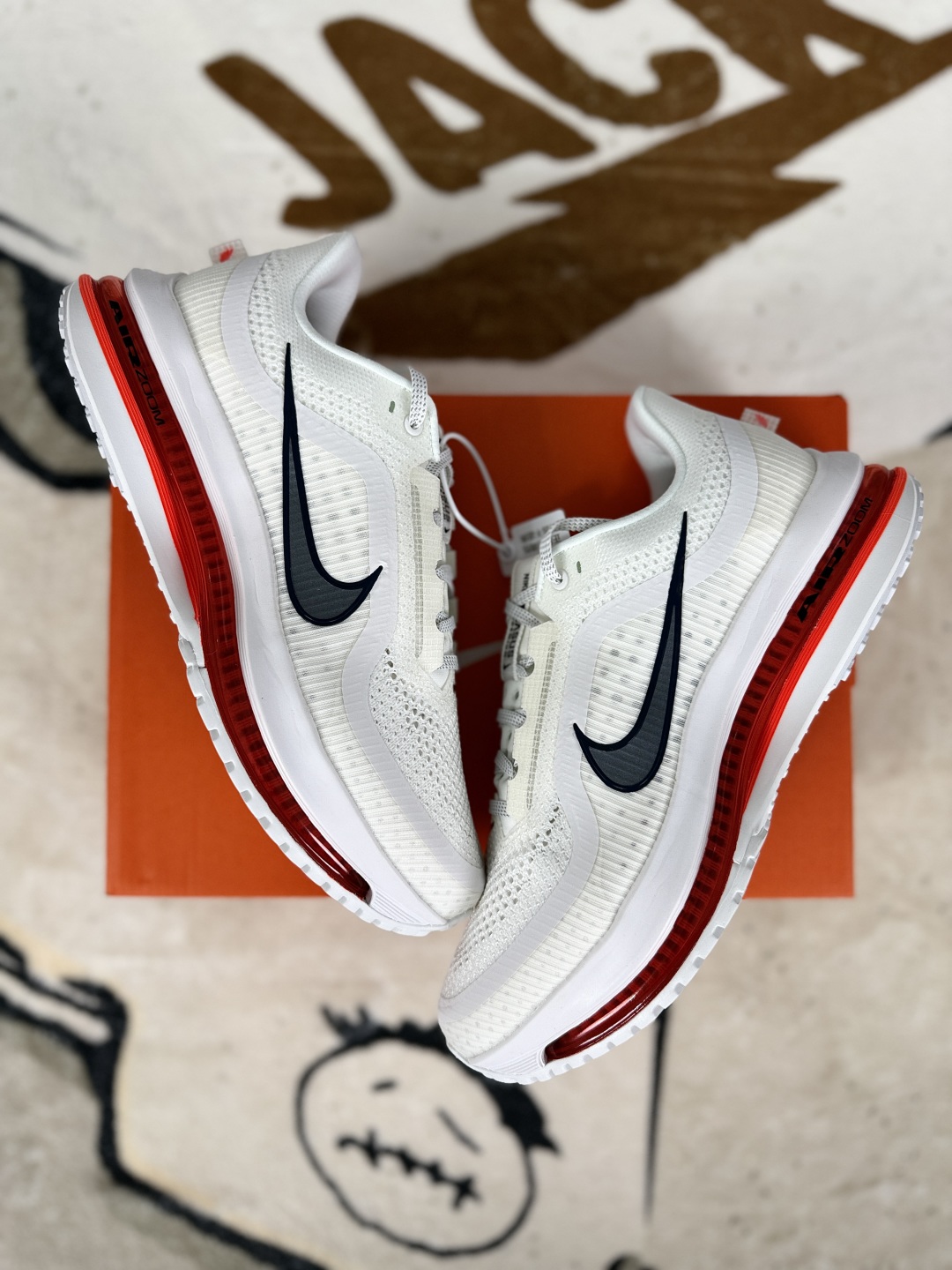 Nike Pegasus Premium Running Shoes - White/Red, Cushioned, Breathable, HQ2592-101 5 cmp i1754758126170 8654 0 6