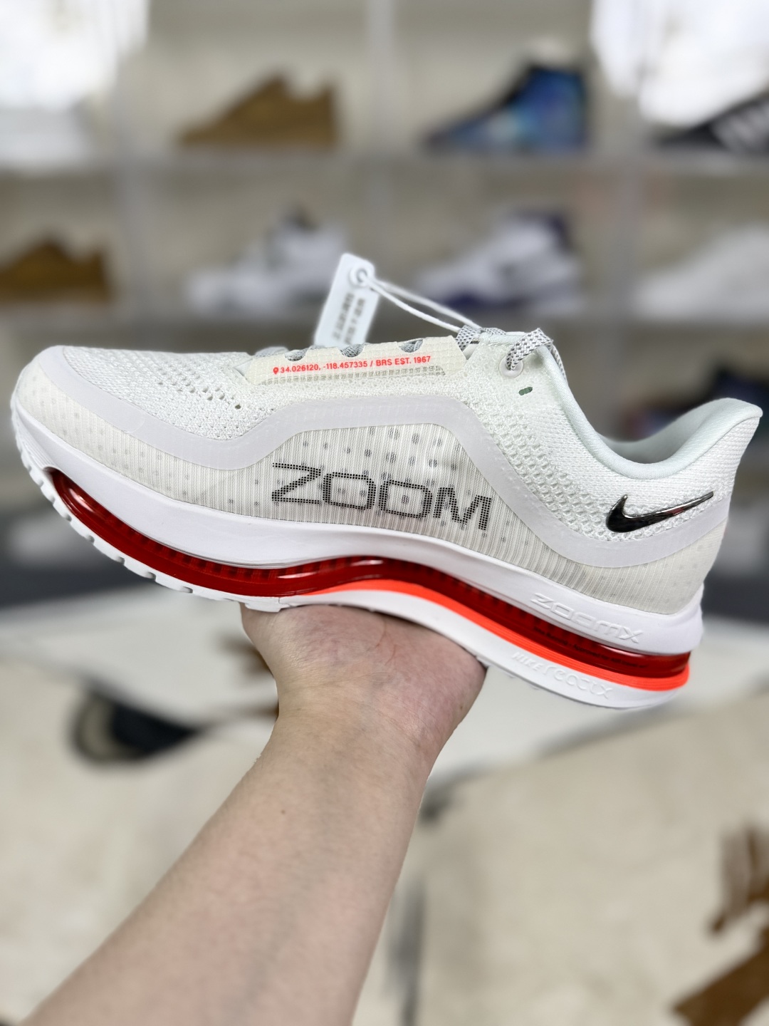 Nike Pegasus Premium Running Shoes - White/Red, Cushioned, Breathable, HQ2592-101 2 cmp i1754758128052 9512 0 1