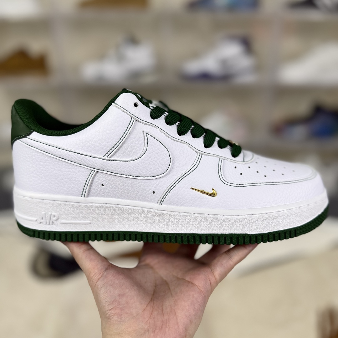Nike Air Force 1 Mini Jewel White/Green Leather Low-Top Sneakers 7 cmp i1754758166414 573 0 5