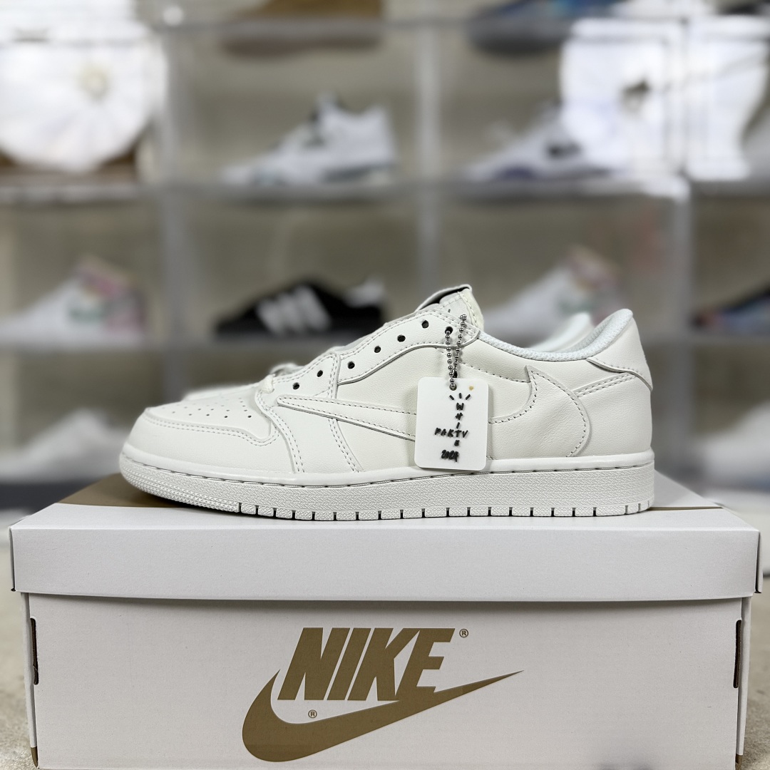 Travis Scott x Air Jordan 1 Low White Casual Sneakers For Men and Women 10 cmp i1754758230372 2947 0 8