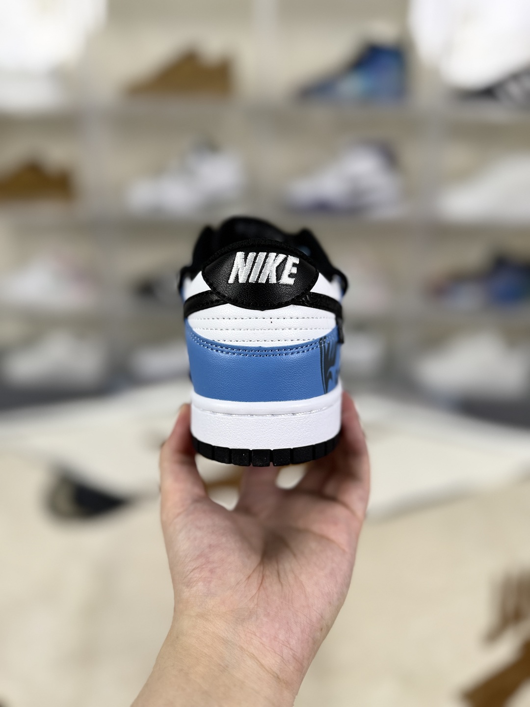 Nike Dunk Low 'Unicorn Shine' Sneakers - Black, White & Blue - Limited Edition 4 cmp i1754852472339 4545 0 2