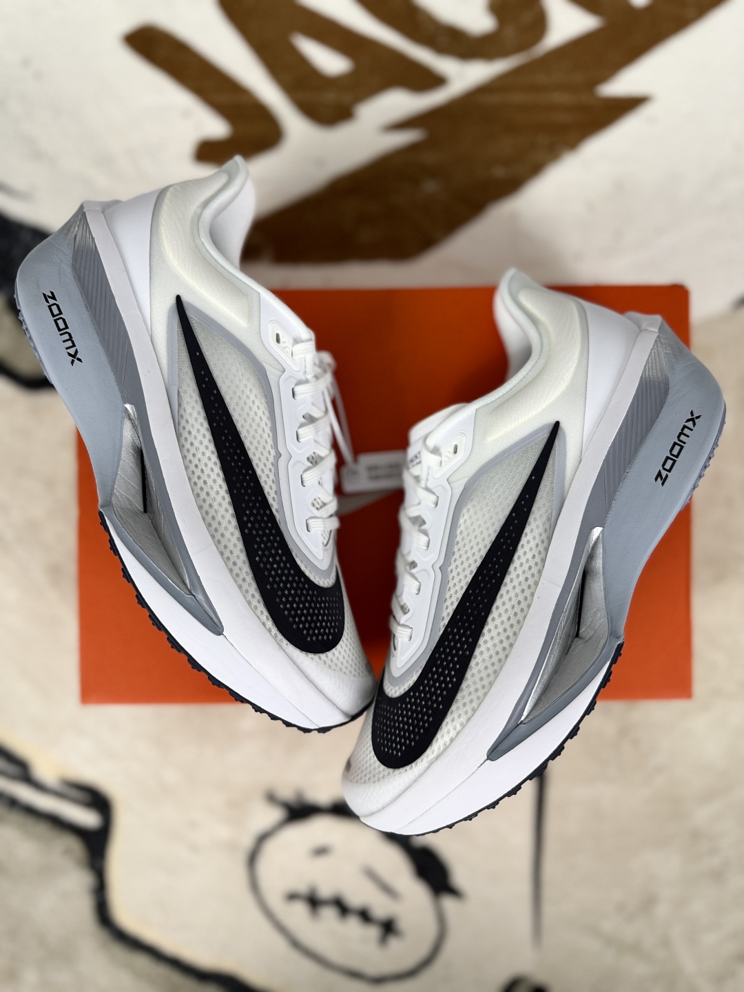 Nike Zoom Fly 6 White/Black Running Shoes with Carbon Fiber Plate, Lightweight 5 cmp i1754929499543 6342 0 6