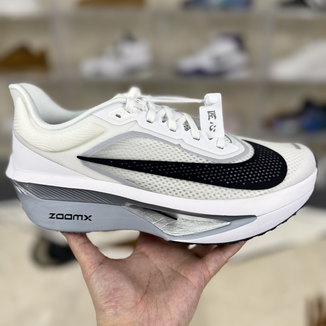 Nike Zoom Fly 6 White/Black Running Shoes with Carbon Fiber Plate, Lightweight 7 cmp i1754929534954 3618 0 5