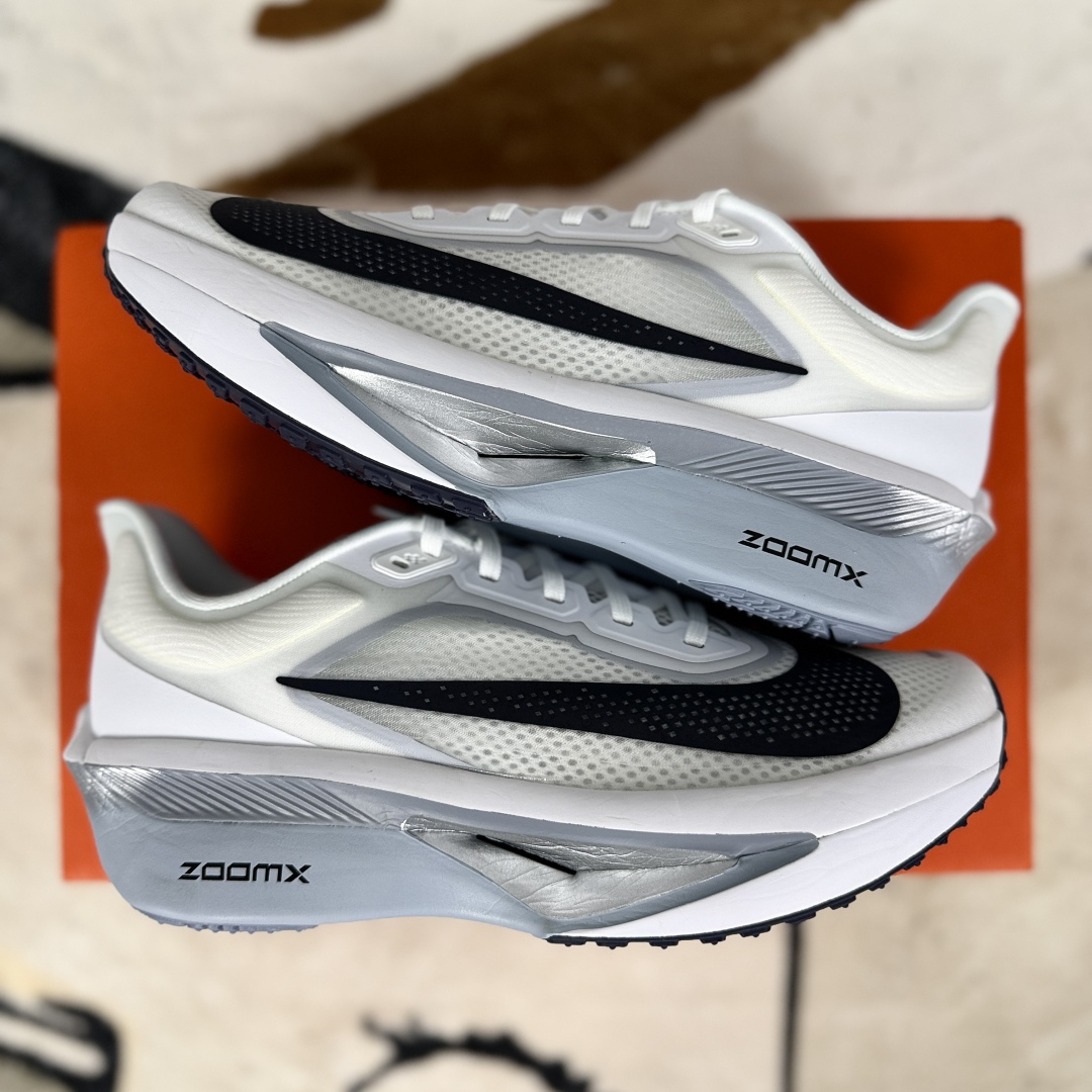 Nike Zoom Fly 6 White/Black Running Shoes with Carbon Fiber Plate, Lightweight 8 cmp i1754930033541 2095 0 7