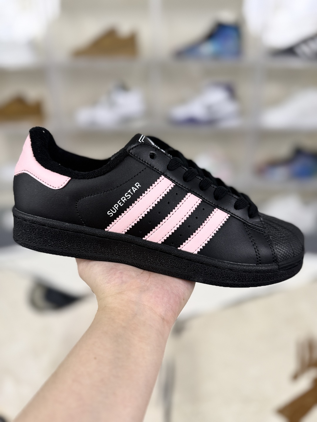 Adidas Originals Superstar II Black Pink Women's Low Top Casual Shoes 2 cmp i1755019757231 772 0 0