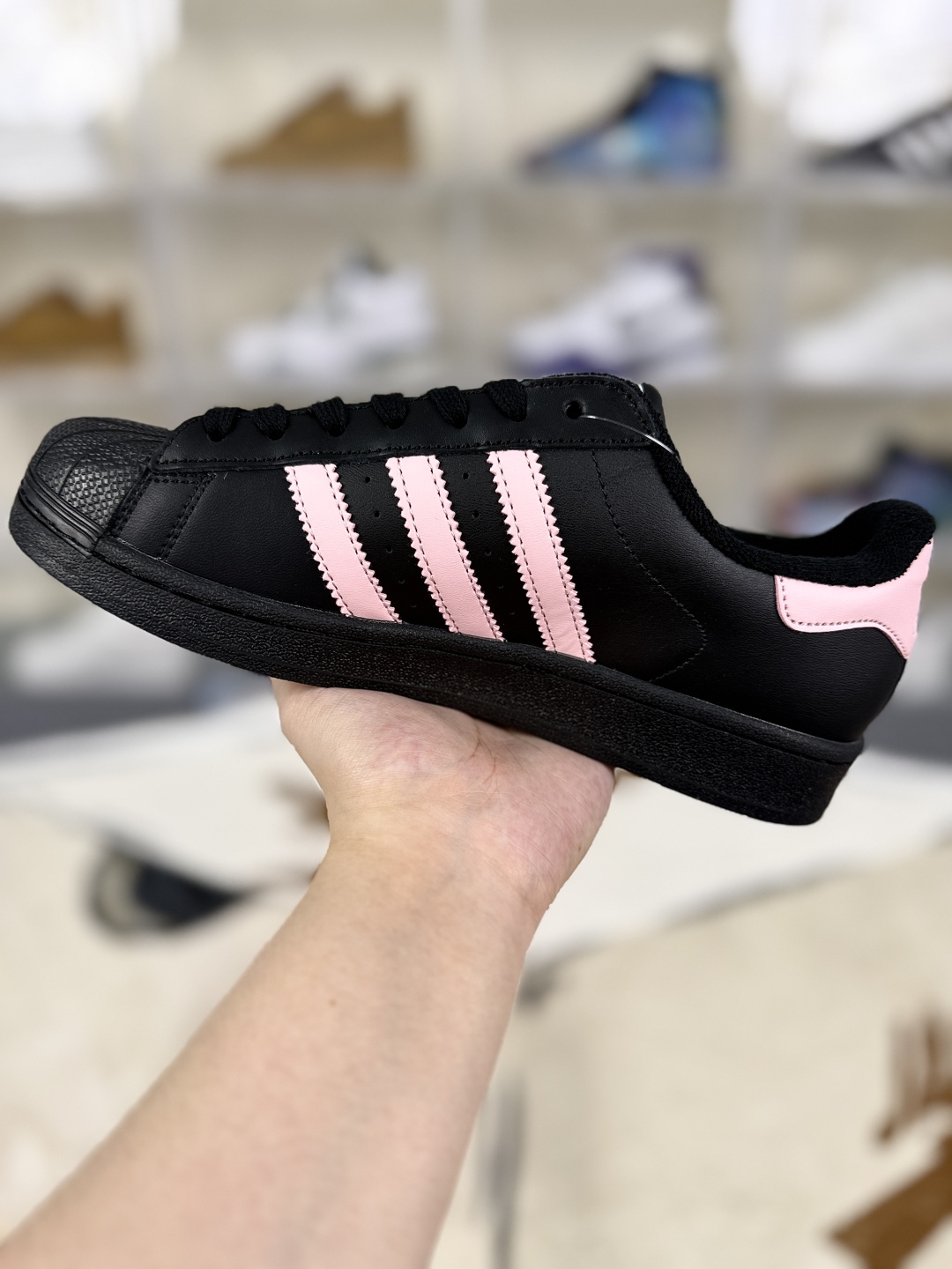 Adidas Originals Superstar II Black Pink Women's Low Top Casual Shoes 3 cmp i1755019768241 6230 0 1