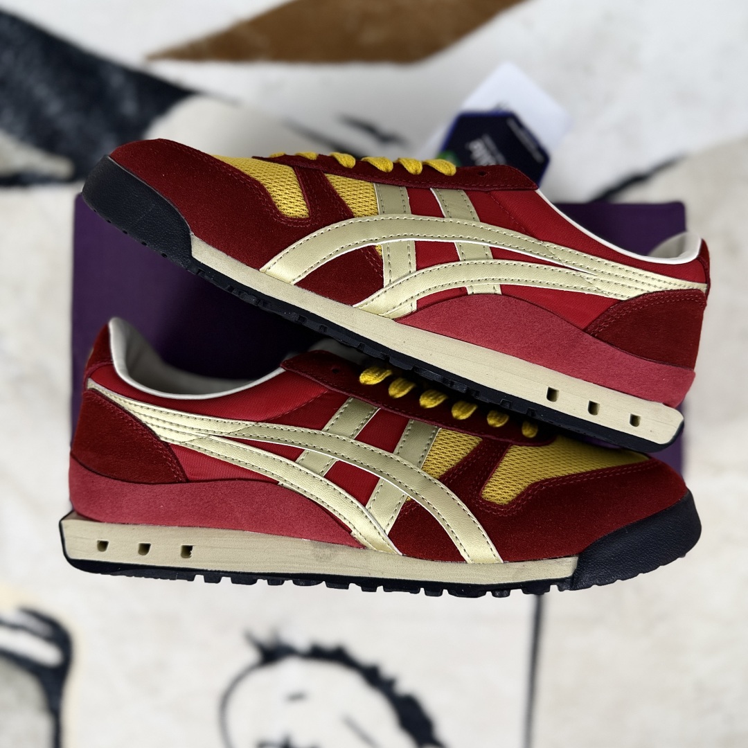Onitsuka Tiger Ultimate 81 NM Red Yellow: Retro Style, Modern Comfort Sneakers 9 cmp i1755021803260 7761 0 7
