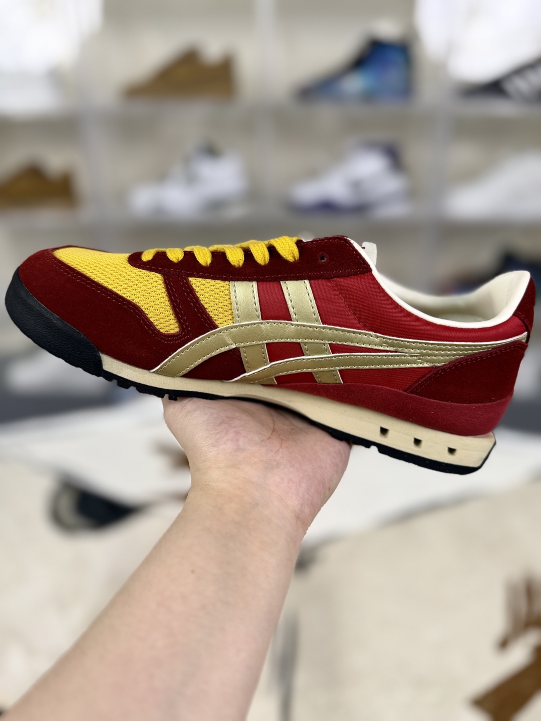 Onitsuka Tiger Ultimate 81 NM Red Yellow: Retro Style, Modern Comfort Sneakers 3 cmp i1755021803274 2941 0 1