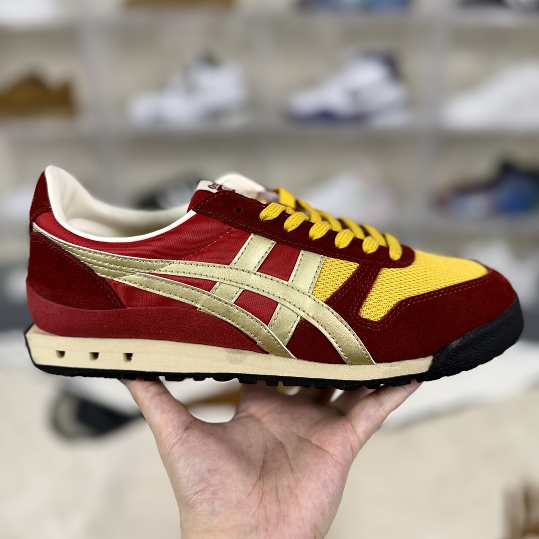 Onitsuka Tiger Ultimate 81 NM Red Yellow: Retro Style, Modern Comfort Sneakers 8 cmp i1755021815921 6092 0 5