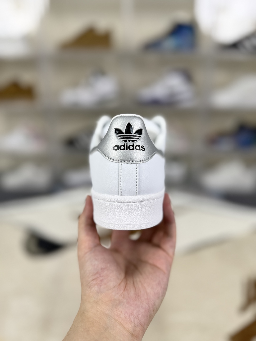 Adidas Originals Superstar 2 Low Top Sneakers - White/Silver, Women's 4 cmp i1755107233857 7363 0 2