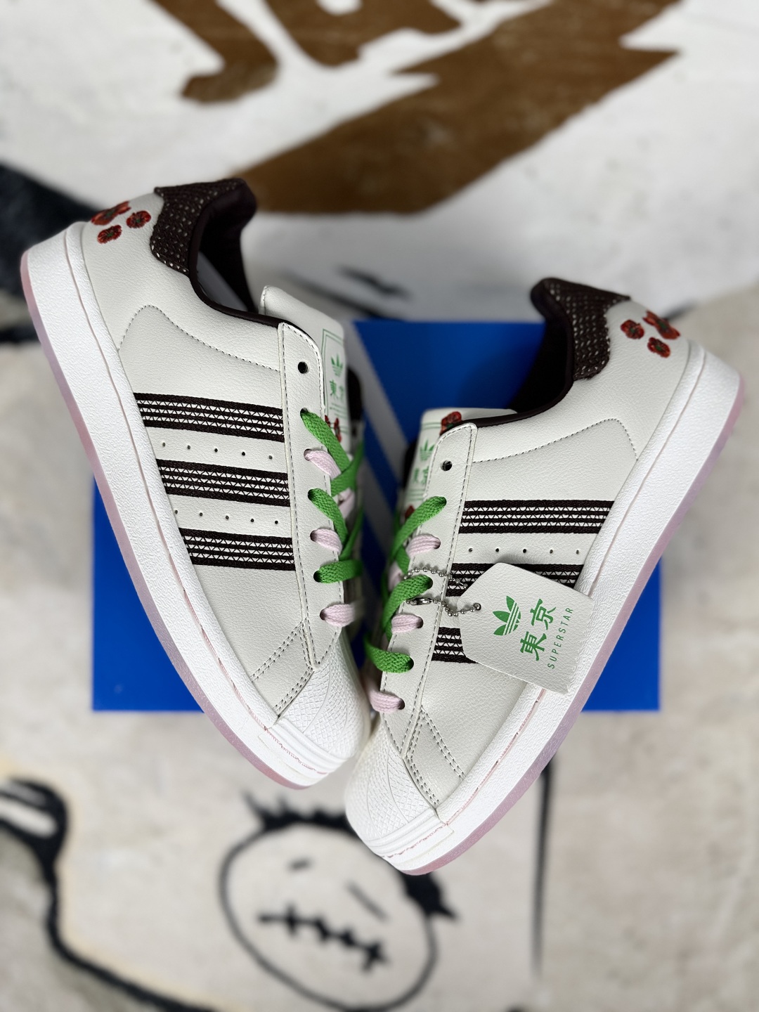Adidas Originals Superstar 'Sakura' Low Top Sneakers - Unisex, Limited Edition 6 cmp i1755107302023 3379 0 6