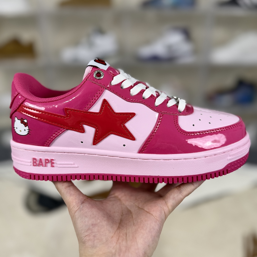A Bathing Ape Bape Sta Hello Kitty Pink Low Top Sneakers 7 cmp i1755107484521 2336 0 5