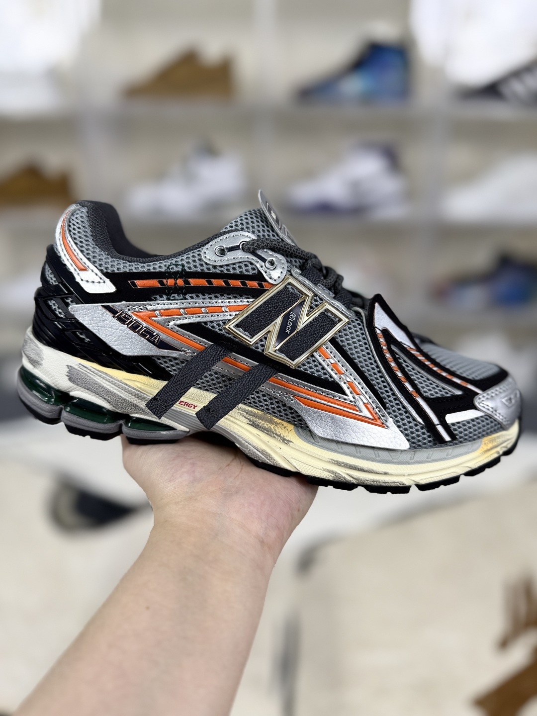 New Balance 1906R 'Hot Dog' Running Shoes - Black, Gray, Orange - Size 36-47 1 cmp i1755280796192 1102 0 0