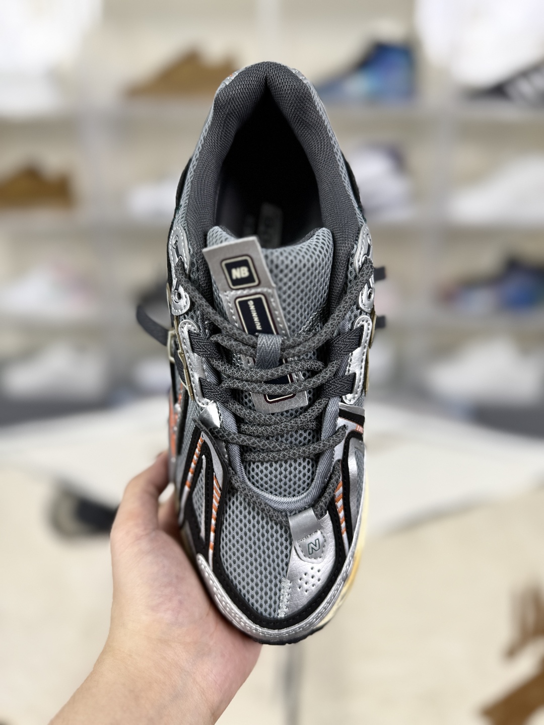New Balance 1906R 'Hot Dog' Running Shoes - Black, Gray, Orange - Size 36-47 4 cmp i1755280796211 681 0 3