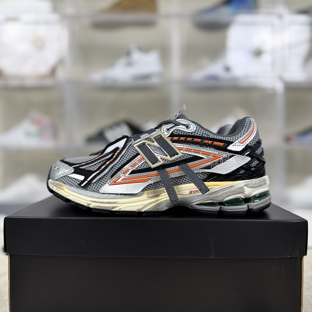 New Balance 1906R 'Hot Dog' Running Shoes - Black, Gray, Orange - Size 36-47 9 cmp i1755280796212 4029 0 8