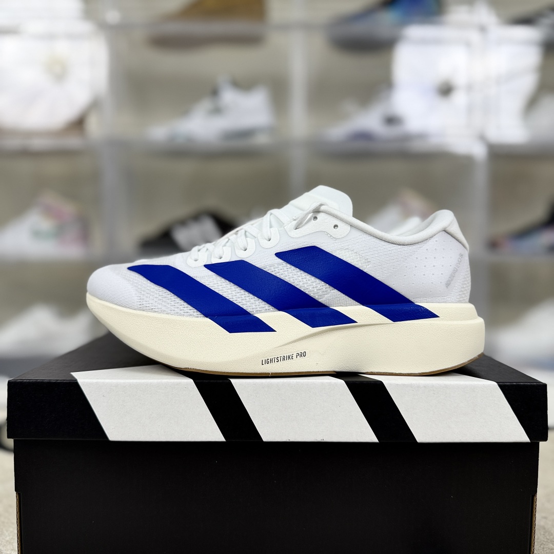 Adidas Adizero Evo SL Running Shoes - White/Blue, Lightweight & Comfortable 10 cmp i1755280855726 3597 0 8