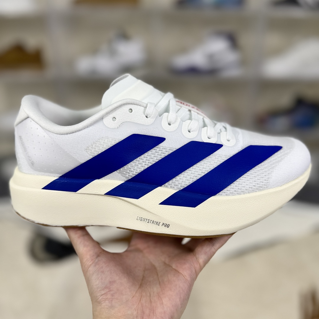 Adidas Adizero Evo SL Running Shoes - White/Blue, Lightweight & Comfortable 8 cmp i1755280864113 1837 0 5