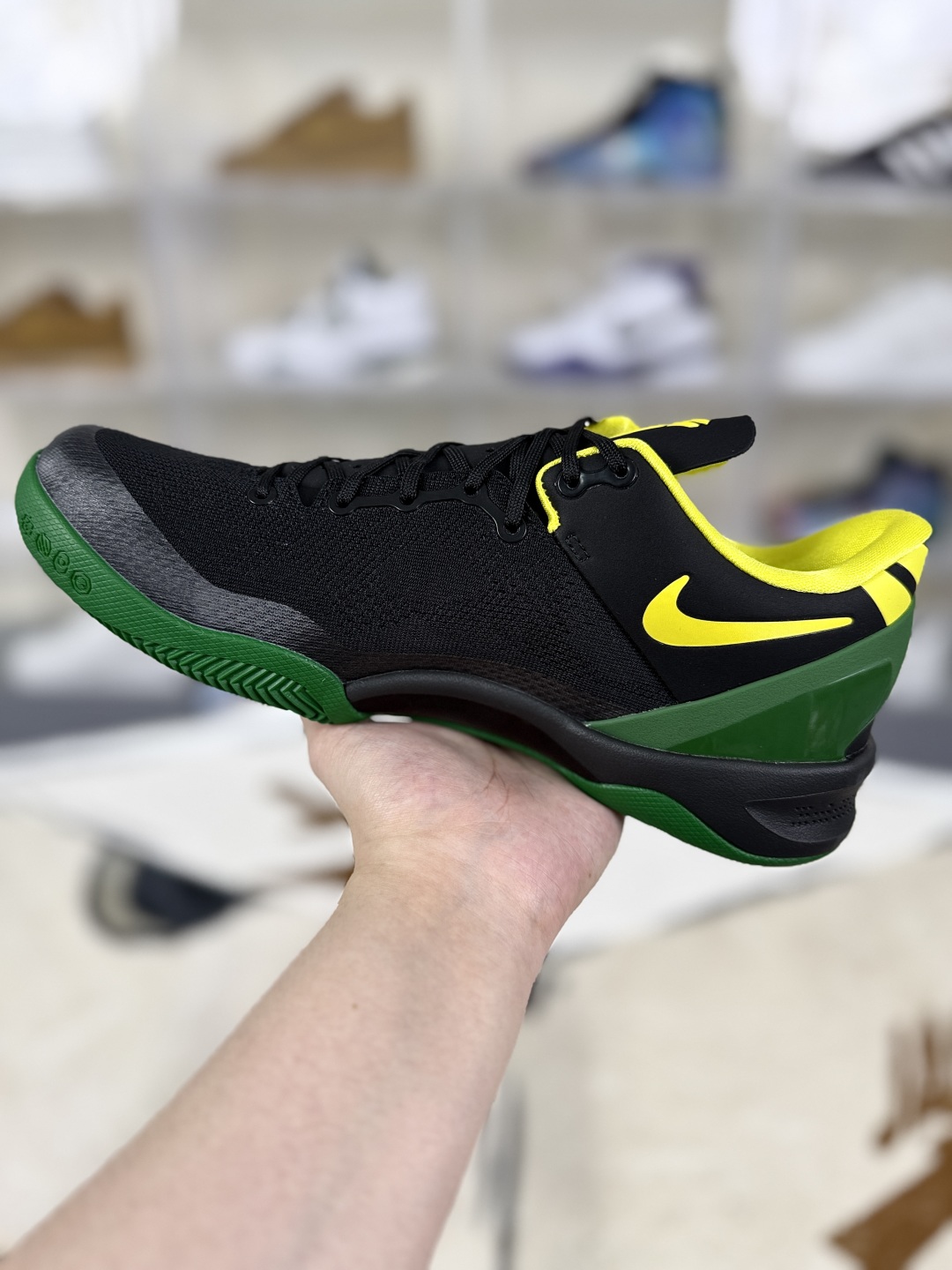 Nike Kobe 8 Oregon Ducks PE Basketball Shoes - Black/Green - Size 40-48.5 3 cmp i1755372515938 7000 0 1