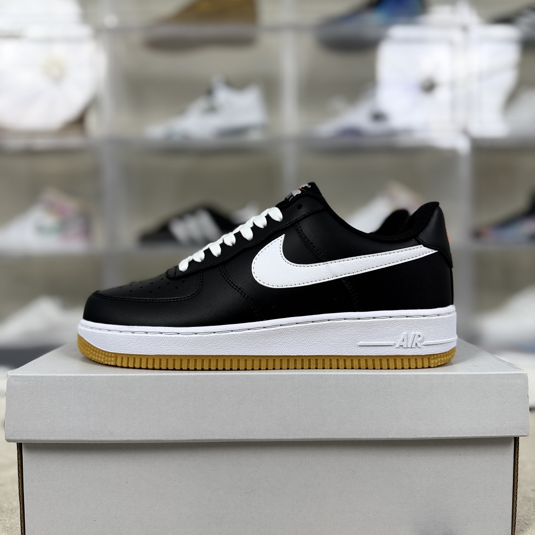Nike Air Force 1 Low 'Anthracite' Black White Gum Bottom Cushioned Sneakers 9 cmp i1755456559823 7590 0 8