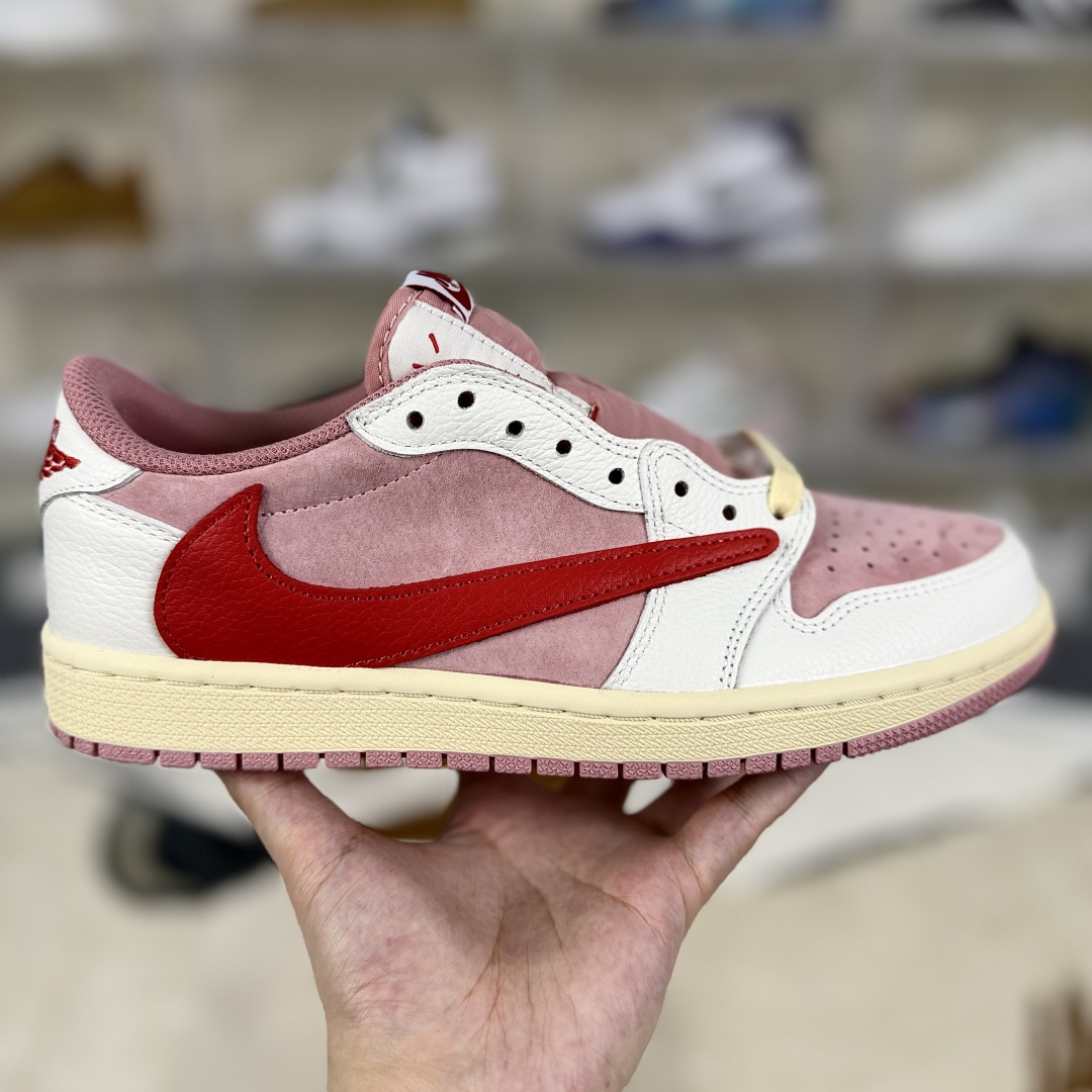 Travis Scott x Air Jordan 1 Low 'Pink Valentine' Edition Sneakers 20 cmp i1755627617895 7889 0 5