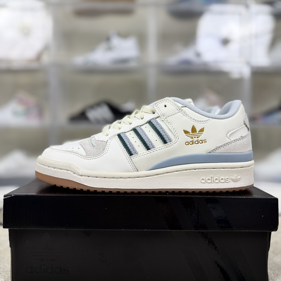 Adidas Originals Forum 84 Low-Top Sneakers - White/Gray/Blue - Unisex 10 cmp i1755627669153 436 0 8