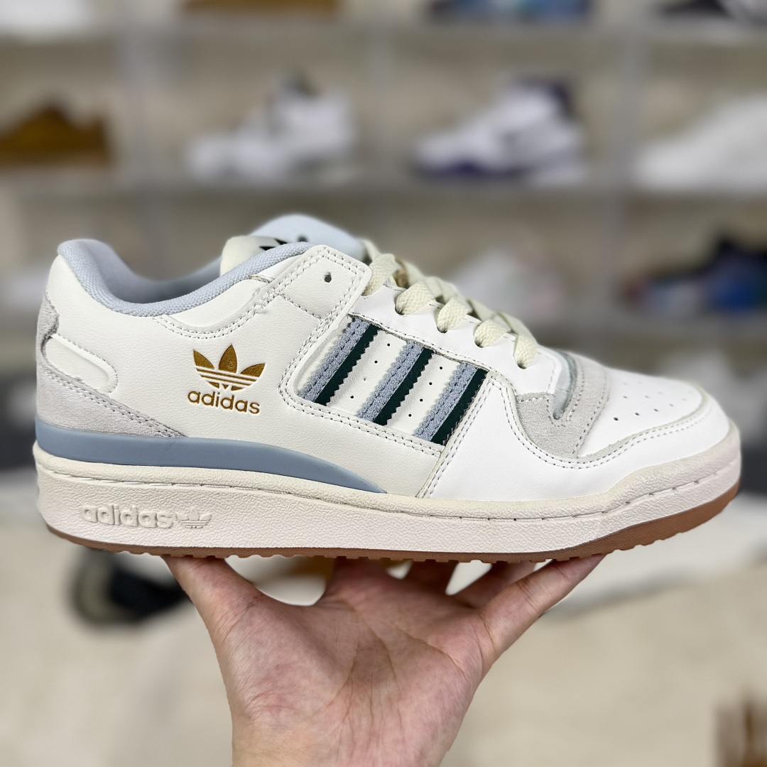 Adidas Originals Forum 84 Low-Top Sneakers - White/Gray/Blue - Unisex 6 cmp i1755627873703 9783 0 5